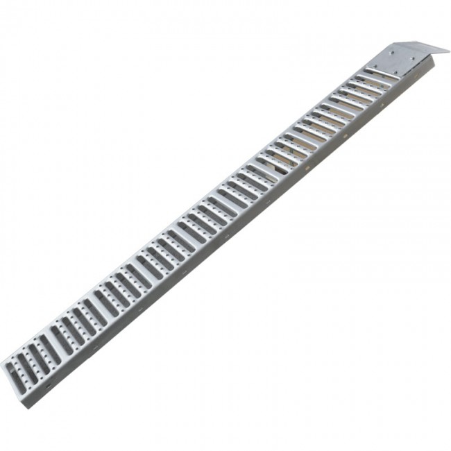 Auffahrtsrampe Stahl für Kipper 2,5m (Set (2Stk))